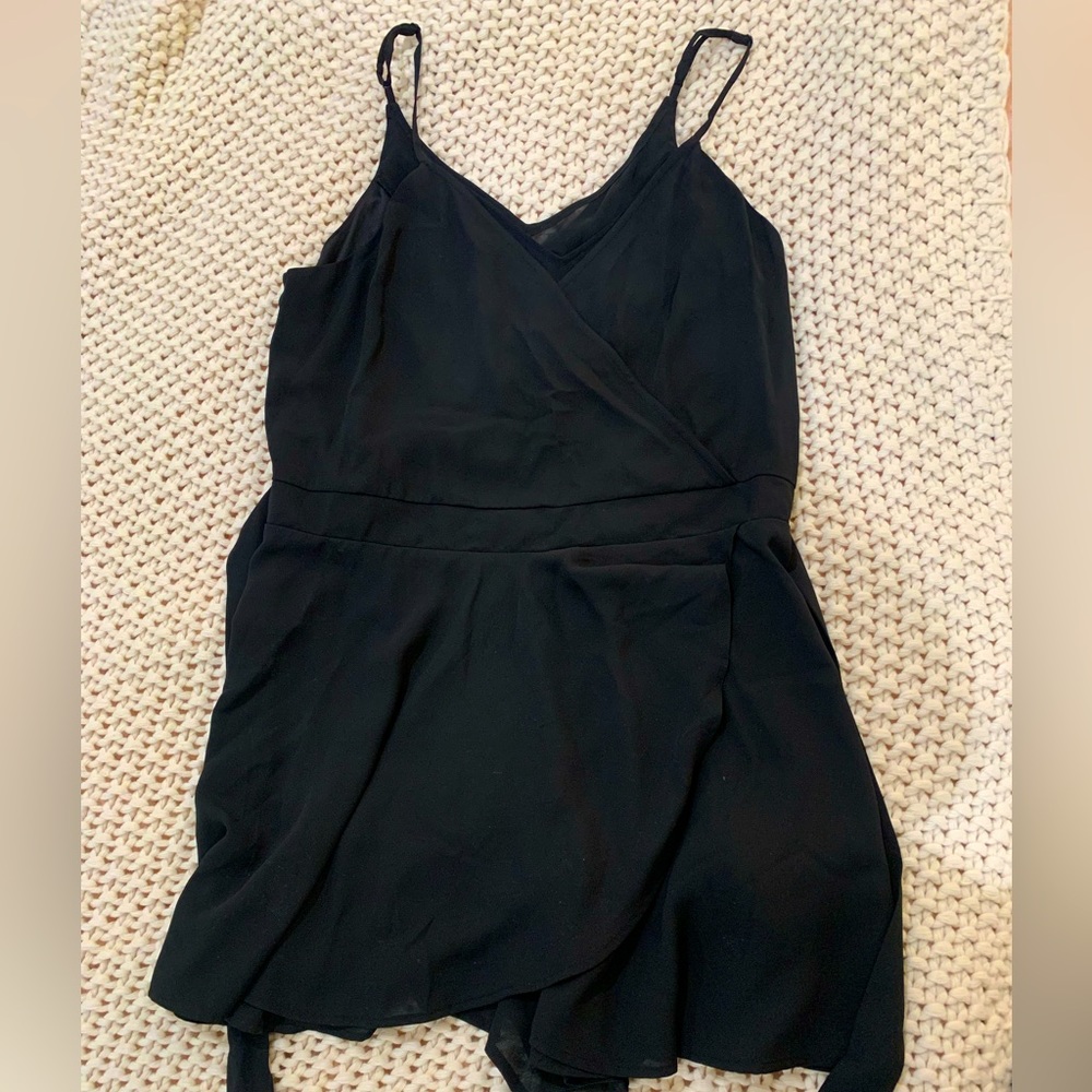 EXPRESS FORMAL BLACK ROMPER - Size 14